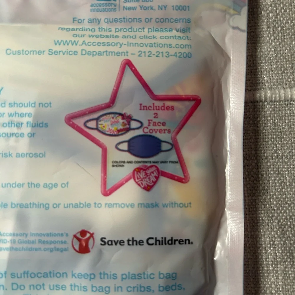 JoJo Siwa Face Masks (2 face masks total)
